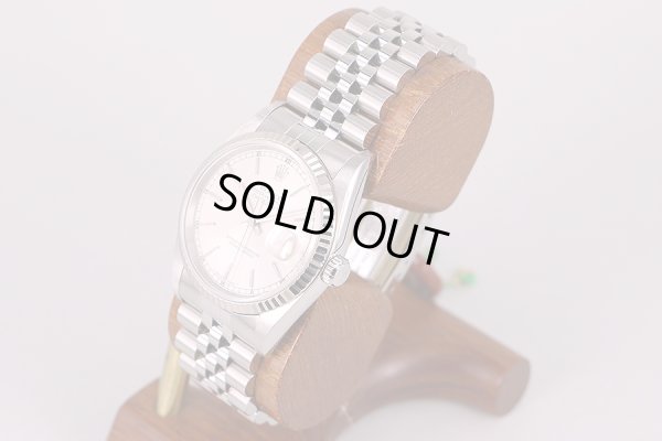 ロレックス　１６２３４　Ｕ３８２０１９　銀文字盤　サイド