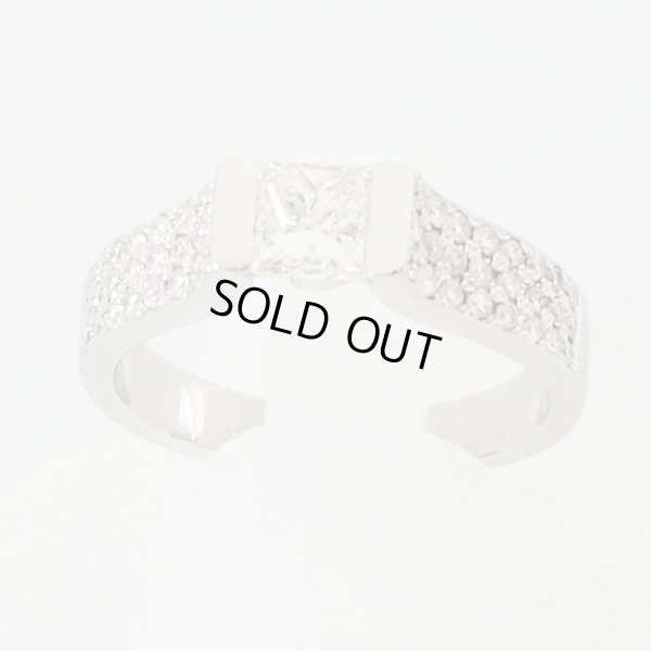 PT900 ダイアイリリング 0.613ct 0.37ct 6.60g