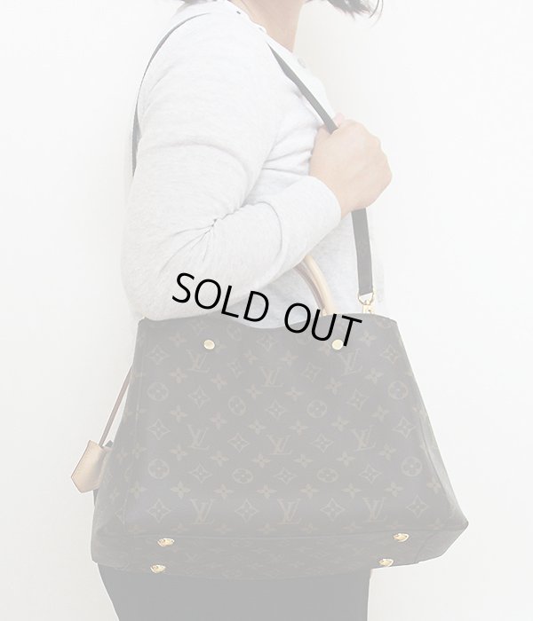 ルイ・ヴィトン　モンテーニュMM M41056　掛けたイメージ