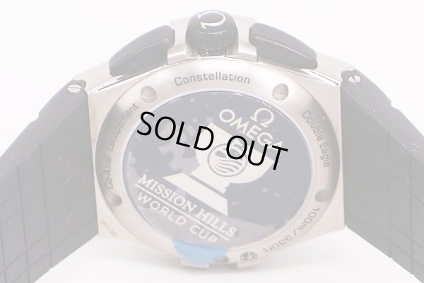 オメガ　コンステレーション　１２１．９２．４０　コーアクシャル黒文字盤　裏面拡大