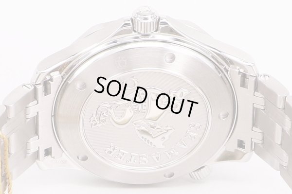 オメガ　シーマスター　２１２．３０．４１　コーアクシャル黒文字盤　裏面拡大