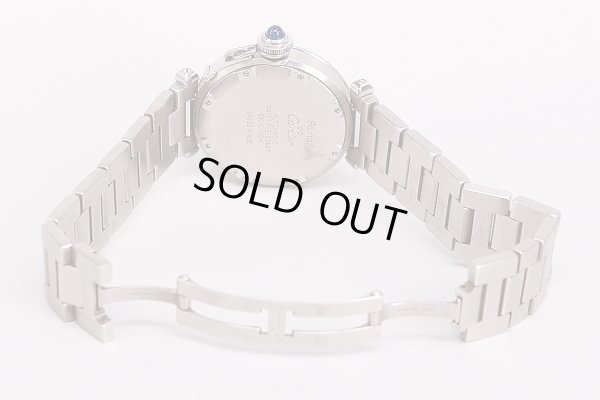 カルティエ　パシャＣ　初期型　アイボリー文字盤　ブレス