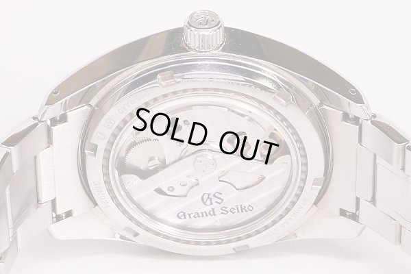 セイコー　グランドセイコー　ＳＢＧＡ００１　９Ｒ６５－０ＡＡ０　スプリングＤ　銀文字盤　裏面拡大