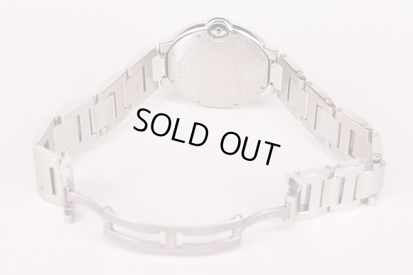 カルティエ　バロンブルーＭＭ　３００５　白文字盤　ブレス