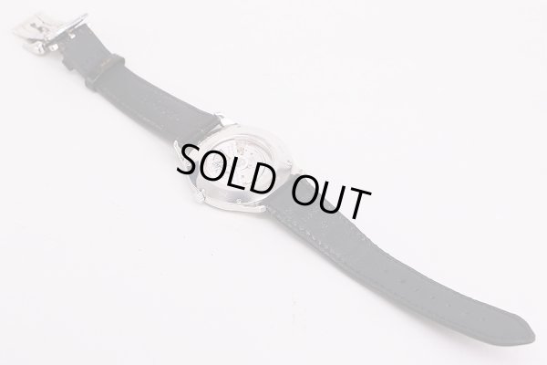 ゼニス　エリート　キャプテン　０３．２０２０．６７０　グレー文字盤　革ベルト状態　裏面