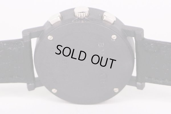 ブルガリ　カーボンゴールド　ＢＢ３８ＣＬＣＨ　黒文字盤　裏面拡大