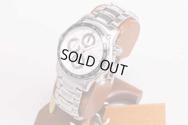 エベル　ディスカバリー　１９１１　クロノグラフ　白文字盤　サイド