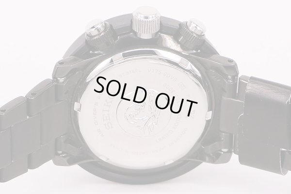 セイコー　プロスペック　ダイバースキューバ　ＳＢＤＬ０３５　ソーラー　黒文字盤　裏面拡大