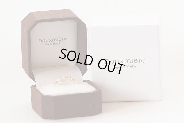 K18 ダイアイリリング 0.10ct 2.40g　箱