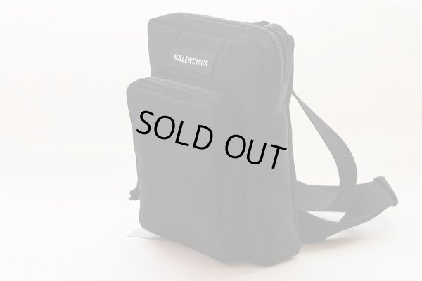 バレンシアガ エクスプローラー クロスボディバック 5936519TY45 1000 ブラック サイド