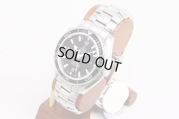 オメガ　シーマスター　プラネットオーシャン　２２００．５０　黒文字盤　サイド