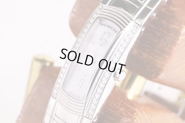 モーブッサン　Ｒ６８６０１　白文字盤　Ｄベゼル　サイド拡大