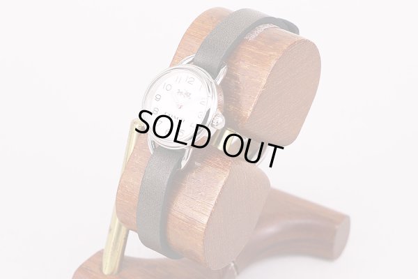 コーチ　ＣＡ８４．７．１４　白文字盤　サイド