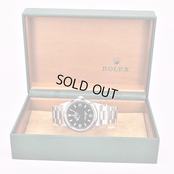 ロレックス　１５２７０　Ｕ７２２１７７（９７年）エクスプローラー１　黒文字盤　箱