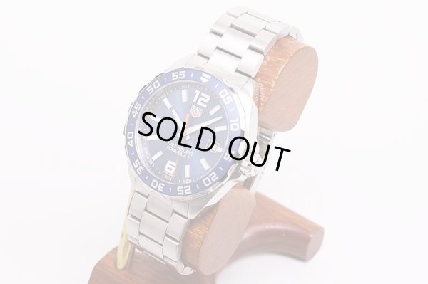 タグホイヤー　フォーミュラー１　ＷＡＺ１０１０　青文字盤　サイド