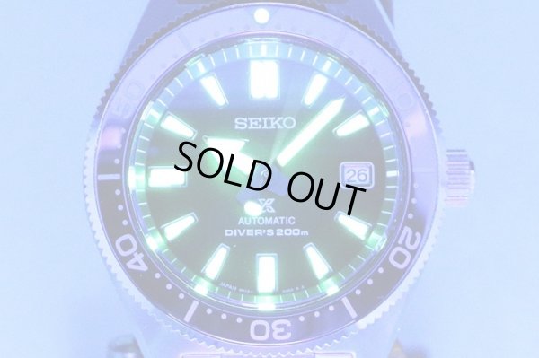 セイコー　プロスペック　ＳＢＤＣ０７７　６Ｒ１５－０３Ｗ０　緑文字盤　ライト