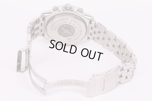 ブライトリング　クロスウインド　Ａ１３３５５　青文字盤　ブレス