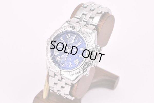 ブライトリング　クロスウインド　Ａ１３３５５　青文字盤　サイド