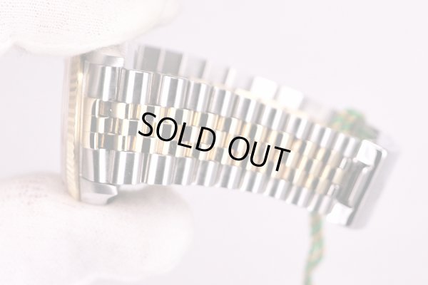 ロレックス　１６２３３Ｇ　Ｋ３３１５０１　シャンパンコンピュータ文字盤　新１０Ｐ　ブレス拡大