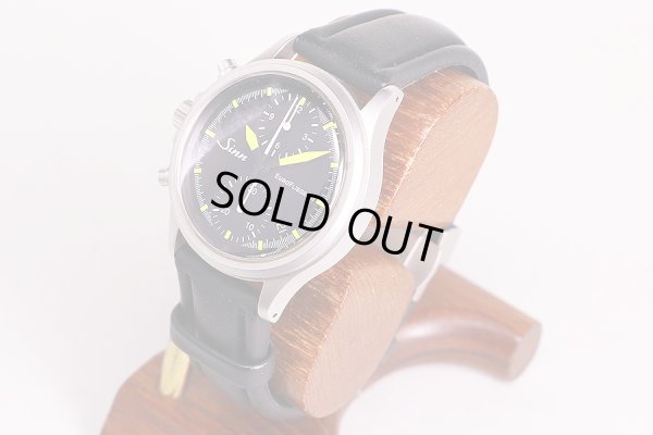 ジン　３５６　ユーロフリーガーII　黒文字盤　サイド