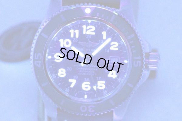 ブライトリング　スーパーオーシャン４４　Ａ１７３９２　青文字盤　ライト