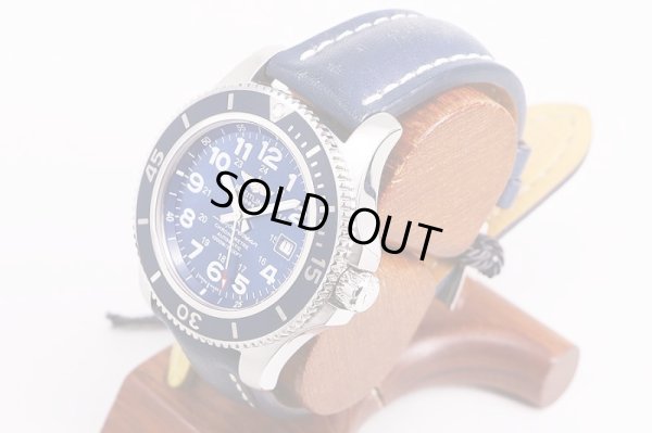 ブライトリング　スーパーオーシャン４４　Ａ１７３９２　青文字盤　サイド