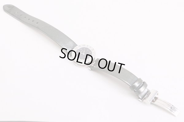 ブルガリ　Ｂ０１　ＢＺ２２　黒文字盤　革ベルト状態　表面