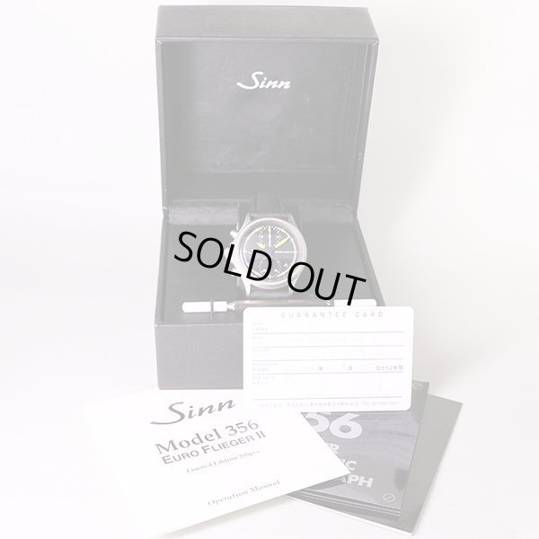 ジン　３５６　ユーロフリーガーII　黒文字盤　箱・保証書