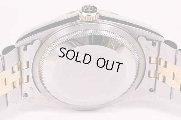 ロレックス　１６２３３Ｇ　Ｋ３３１５０１　シャンパンコンピュータ文字盤　新１０Ｐ　裏面拡大