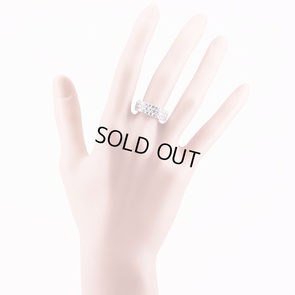 PT900 ダイアイリリング 2.00ct 9.20g　装着イメージ