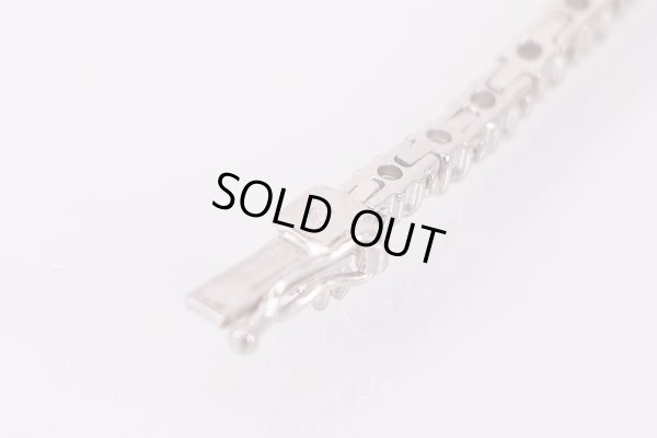タサキ　K18WG ダイアイリブレスレット 1.53ct 8.80g　留め具拡大(3)