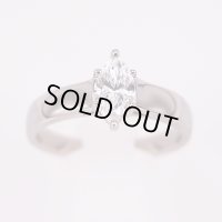 PT950 ダイアイリリング 0.75ct 5.70g