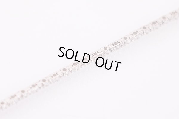 タサキ　K18WG ダイアイリブレスレット 1.53ct 8.80g　裏面