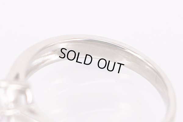 PT950 ダイアイリリング 0.75ct 5.70g　刻印(1)