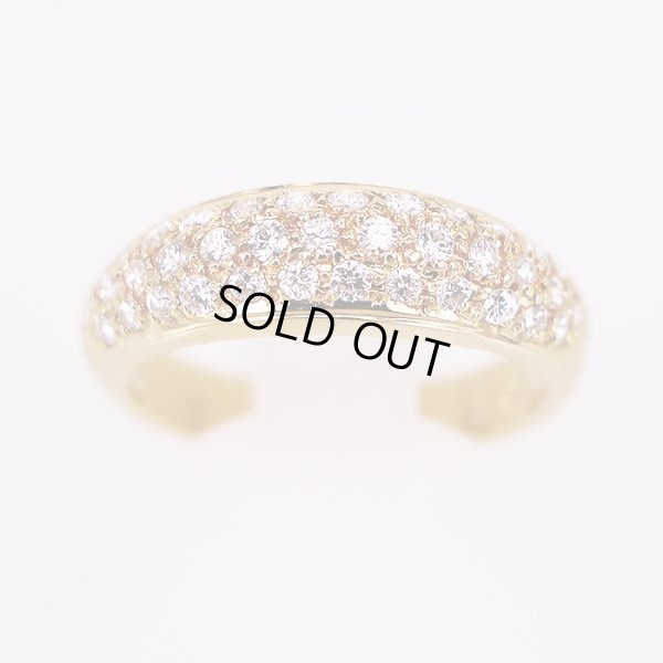 星の砂　K18 ダイアイリリング 0.45ct 3.10g