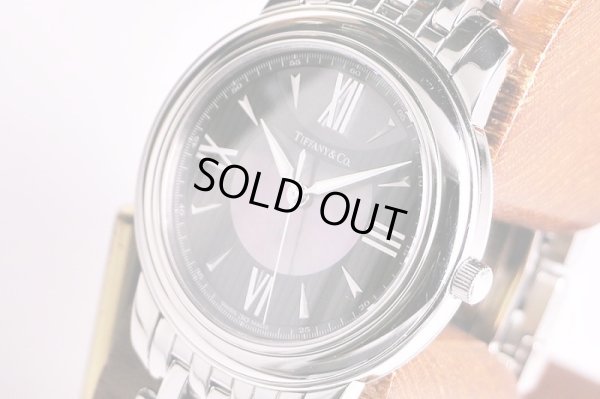 ティファニー　Ｚ００４６．１７．１０Ａ　黒シェル文字盤　サイド拡大