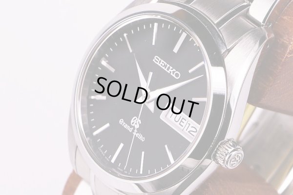 セイコー　グランドセイコー　ＳＢＧＴ０３７　９Ｆ８３－０ＡＨ０　黒文字盤　サイド拡大