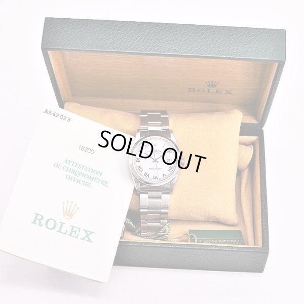 ロレックス　１６２００ Ａ５４２０２３　白ローマン文字盤　箱・保証書