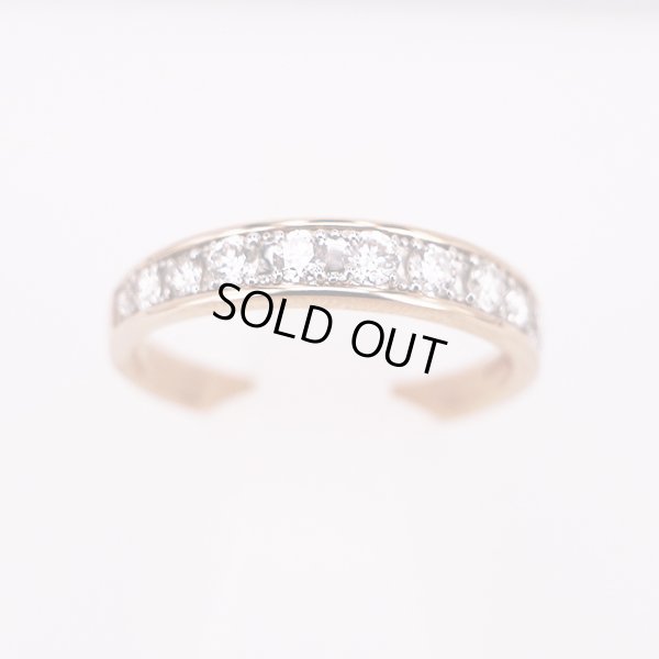 PT900/K18PG ダイアイリリング 0.50ct 3.10g