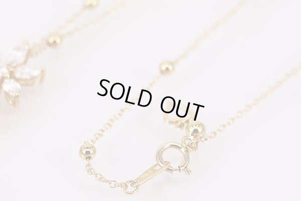 K18 ダイアイリペンダントネックレス 1.18ct 4.70g　留め具(2)