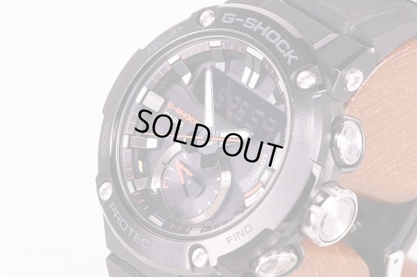 カシオ　Ｇショック　ＧＳＴ－Ｂ２００Ｂ　５６０８　黒文字盤　サイド拡大