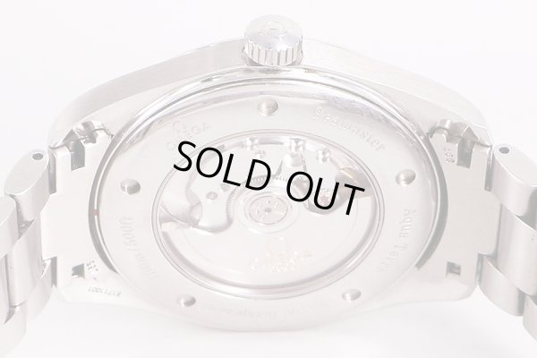 オメガ　シーマスターアクアテラ　ＣＯＸ　２５０２．３３　白文字盤　裏面拡大