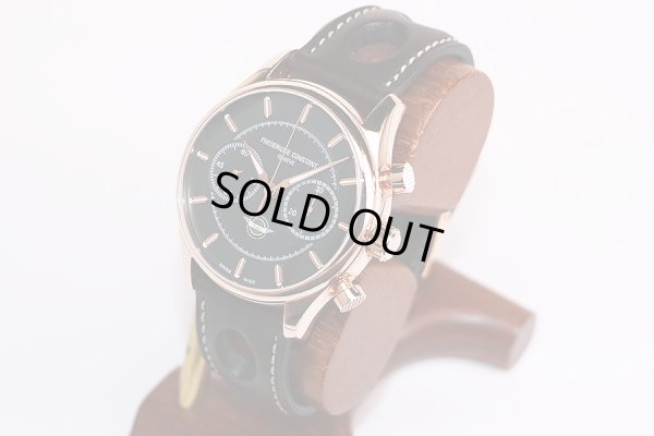 フレデリックコンスタント　ヴィンテージラリー　ヒーリー　ＦＣ３９７ＨＤＧ５　緑文字盤　サイド