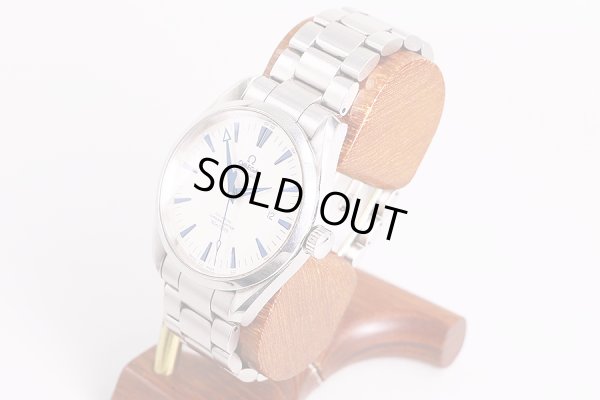 オメガ　シーマスターアクアテラ　ＣＯＸ　２５０２．３３　白文字盤　サイド