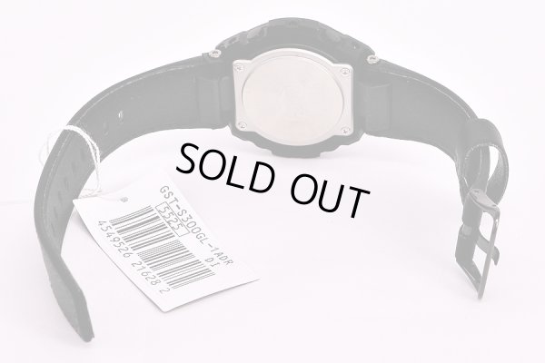 カシオ　Ｇショック　ＧＳＴ－Ｓ３００ＧＬ　黒文字盤　ラバーベルト