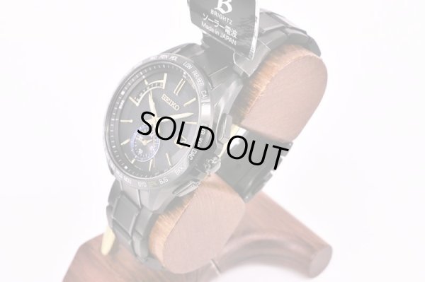 セイコー　ブライツ　ＳＡＧＡ２５７　電波ソーラー　黒文字盤　大谷翔平限定　サイド