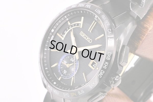 セイコー　ブライツ　ＳＡＧＡ２５７　電波ソーラー　黒文字盤　大谷翔平限定　サイド拡大