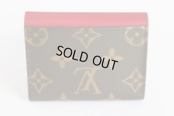 ルイ・ヴィトン　ポルトフォイユ・ゾエ M62932 フューシャ　裏面