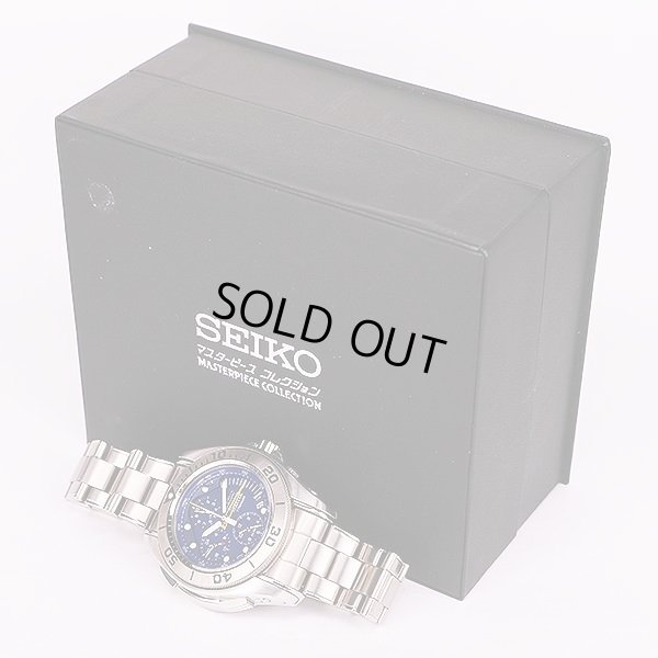 セイコー　マリンマスター　トランスオーシャン　ＳＢＣＮ００５　青文字盤　箱