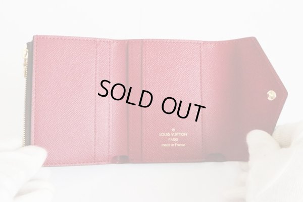 ルイ・ヴィトン　ポルトフォイユ・ゾエ M62932 フューシャ　中身